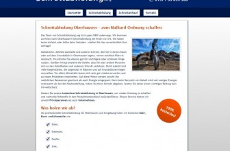 Umzug, Renovierung oder Frühjahrsputz – Schrottabholung Oberhausen