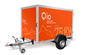 Qio erweitert die Auswahl mobiler Heizzentralen